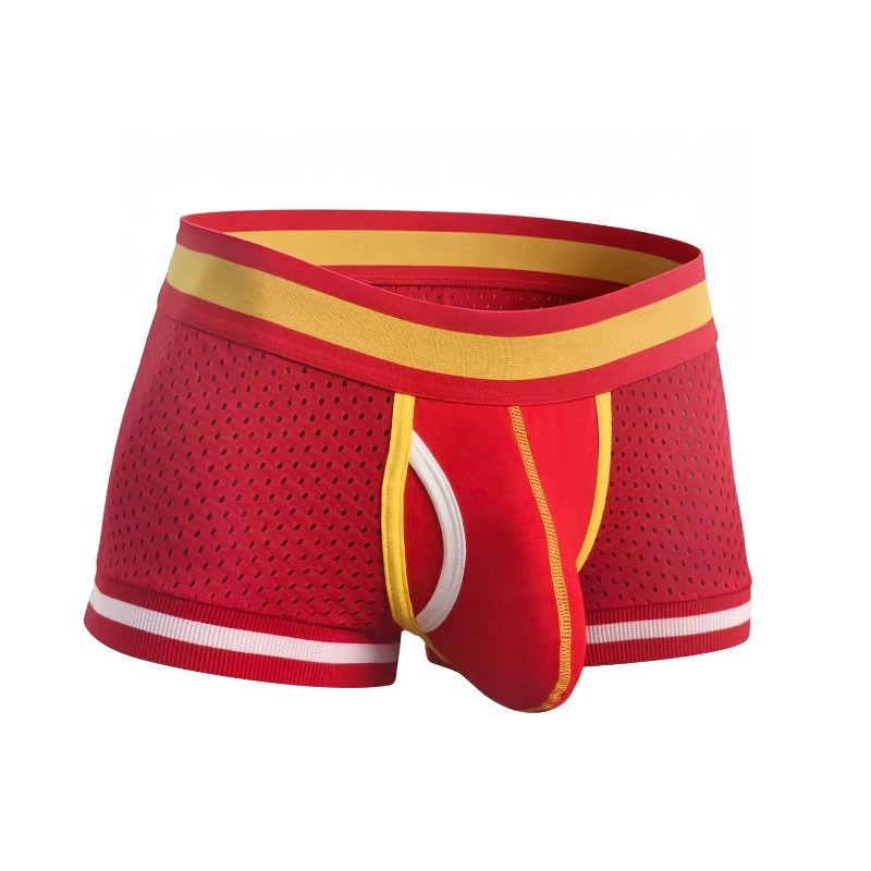 Mesh Sport Boxer - Celana Boxer Pria Berbahan Jaring dengan