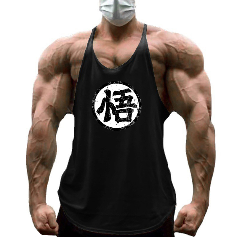 Suspender Tank Top - Kaus suspender Fitness Gym untuk pria,