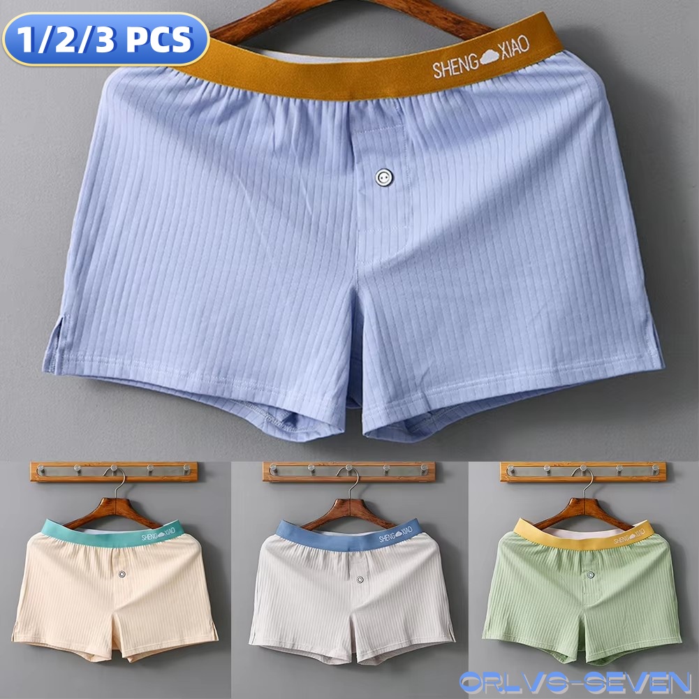 Boxer Brief Pack Cotton - Celana dalam Boxer pria isi 1/2/3