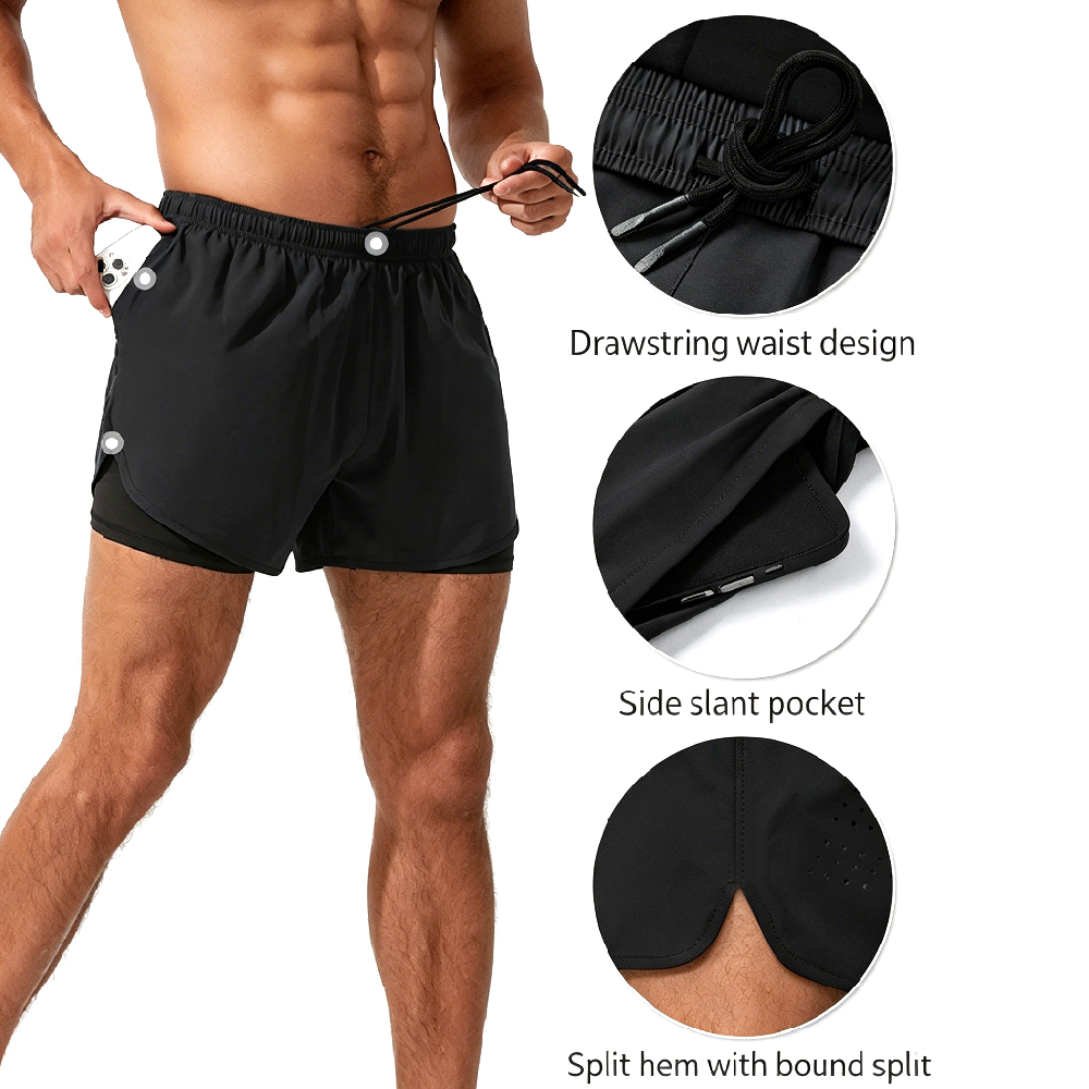 Compression Shorts Athletes - 1 Buah Celana Pendek Lari Pria