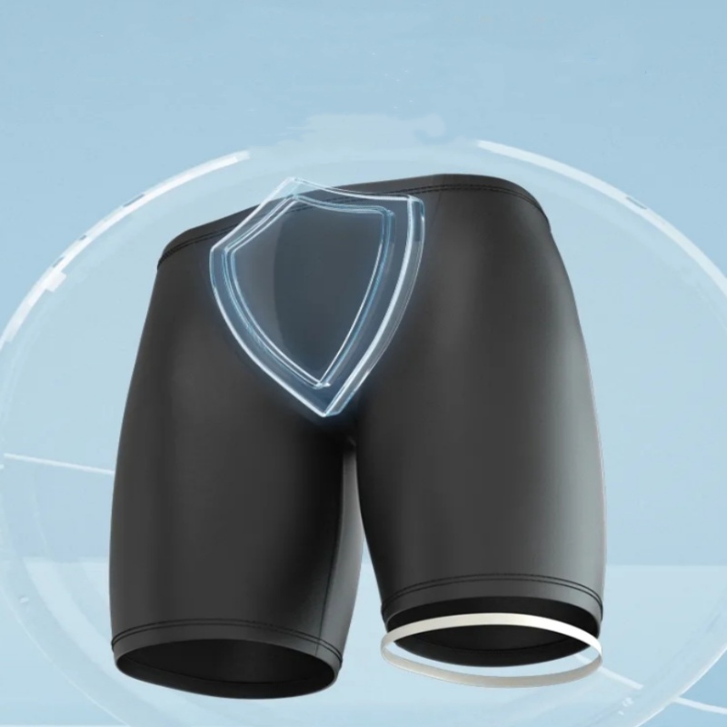 Celana Boxer Pria Silikon PU S - Pouch Boxer Pouch ulasan dan harga