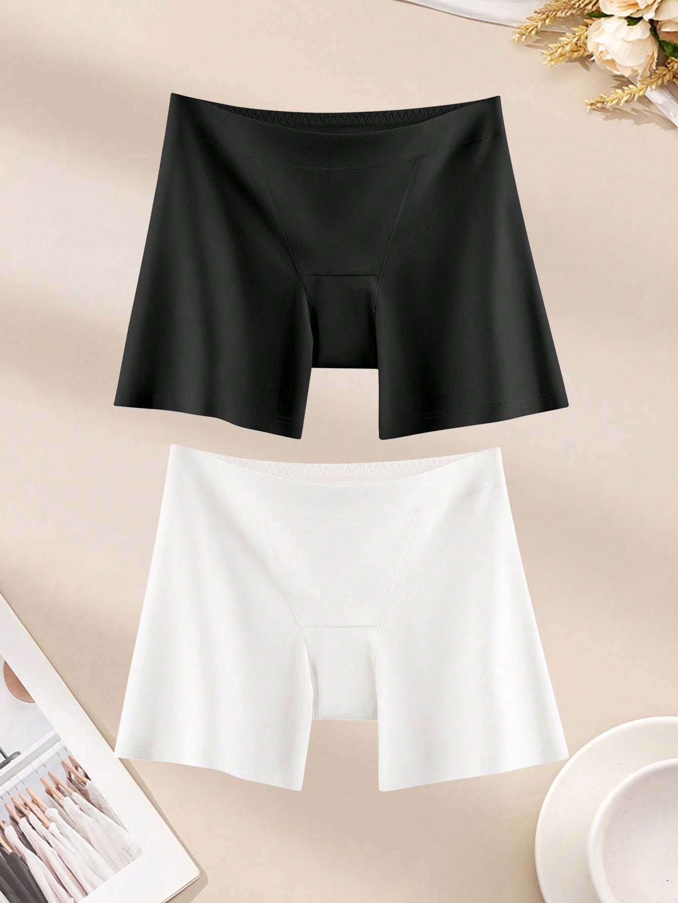2PCS Celana Pendek Wanita Katu - Boxer Brief Pack Cotton ulasan dan harga