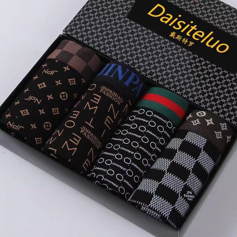 4 Buah/Celana Dalam Pria Celan - Boxer Brief Pack Cotton ulasan dan harga