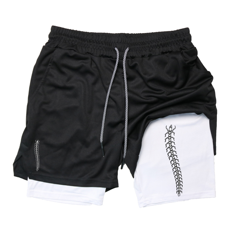 Celana Pendek Lari 2-in-1 Spor - Compression Shorts Athletes ulasan dan harga