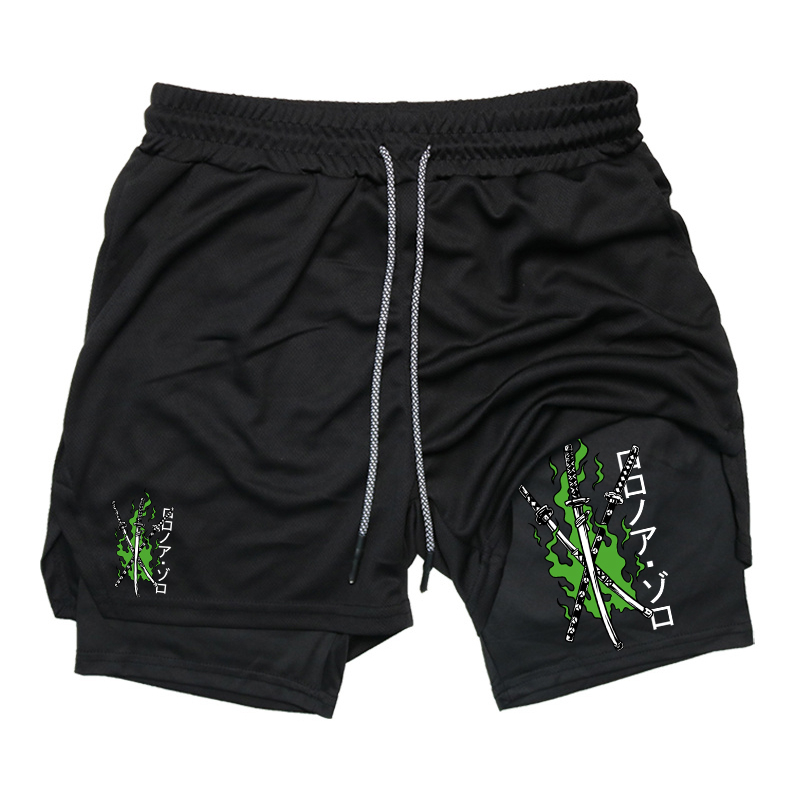 Celana Pendek Lari 2-in-1 Spor - Compression Shorts Athletes ulasan dan harga