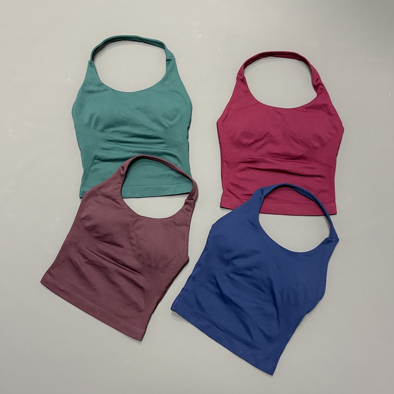 Atasan Olahraga Wanita Halter  - Suspender Tank Top ulasan dan harga