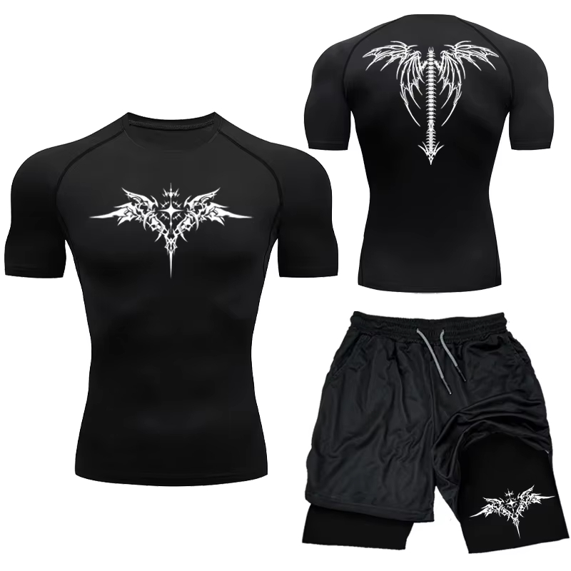 Set Atletik Kompresi MMA Pria  - Compression Shorts Athletes ulasan dan harga