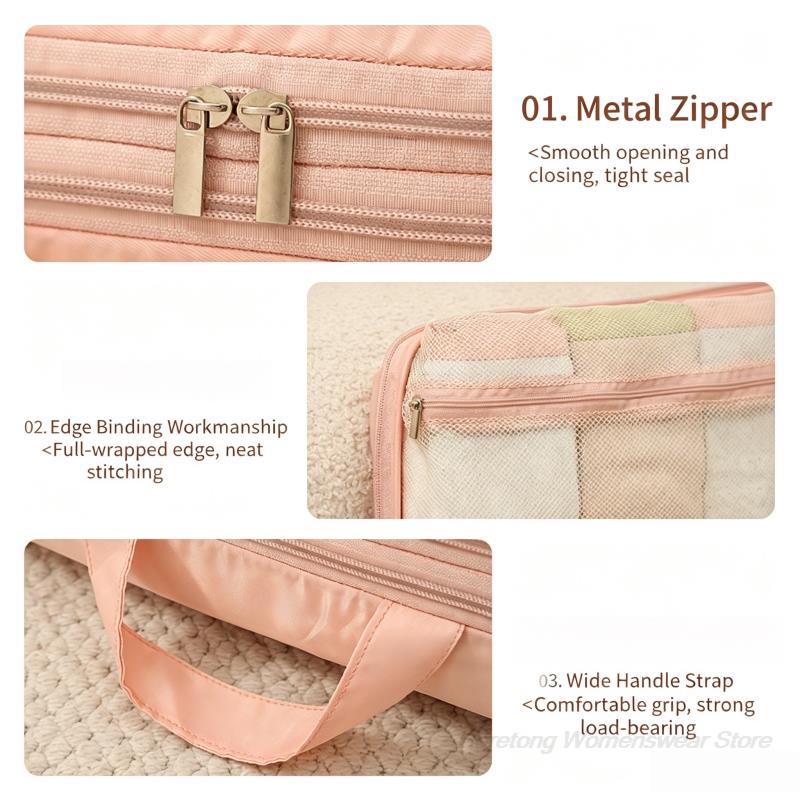 5 in 1 Tas Packing Cube Travel - Multi Pack Underwear ulasan dan harga