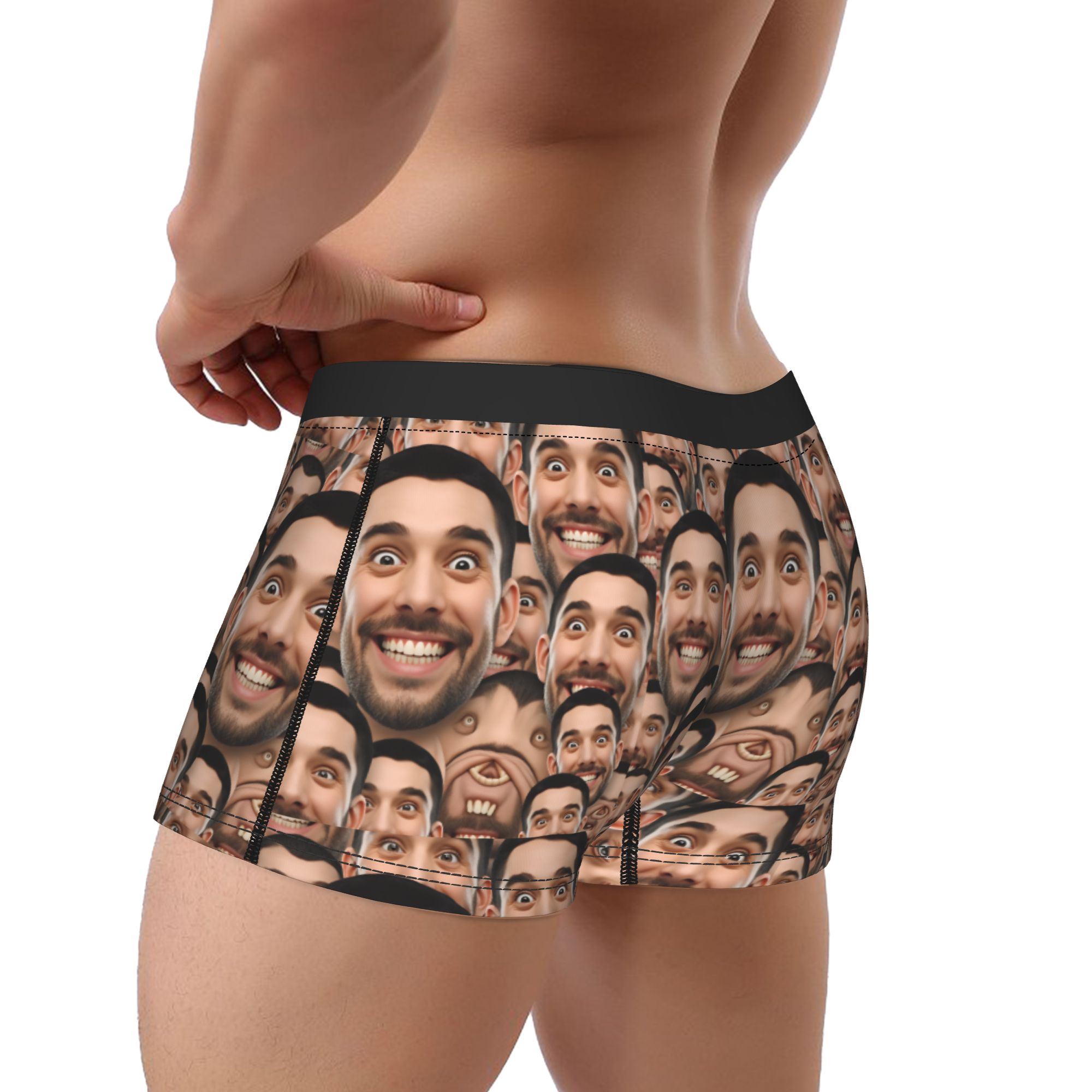 Celana Boxer Custom 3D Pouch B - Pouch Boxer Pouch ulasan dan harga