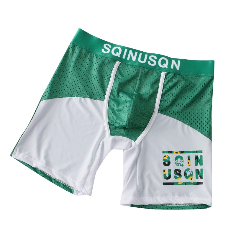 Celana Boxer Pria Bahan Sutra  - Mesh Sport Boxer ulasan dan harga