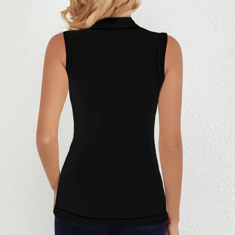 Tank Top Wanita Tanpa Lengan,  - Tank Top Ribbed ulasan dan harga